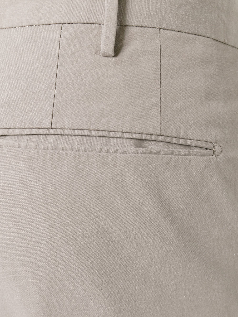 straight cut chino trousers
