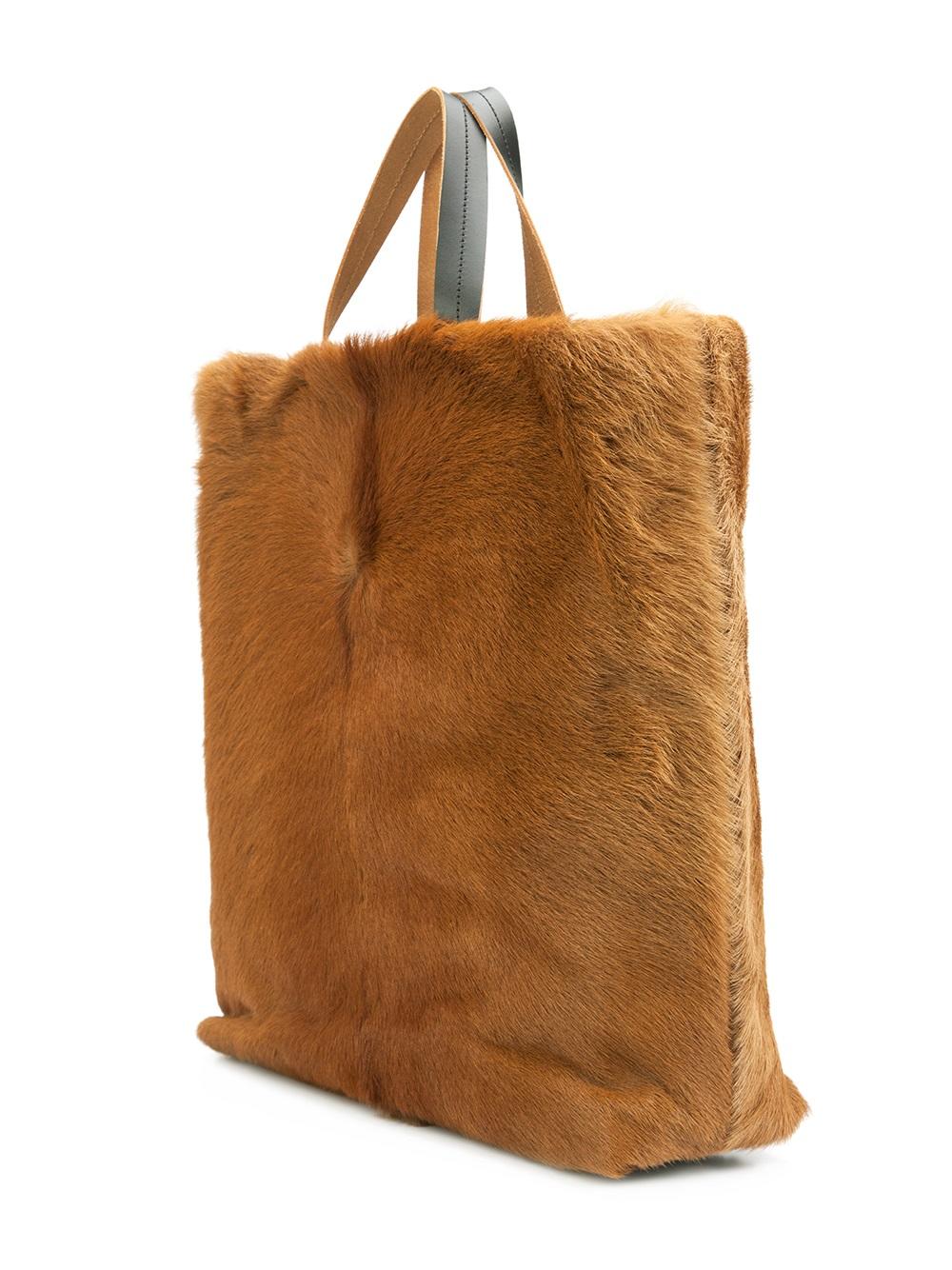 calf hair tote