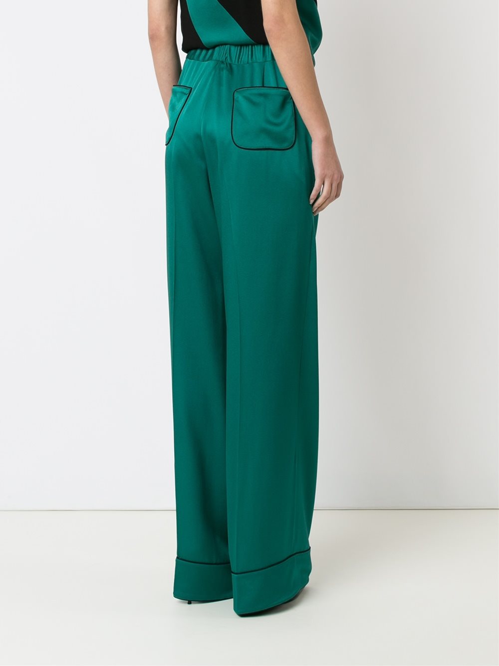 straight leg trousers