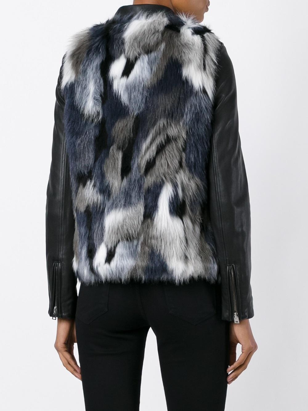 faux fur gilet