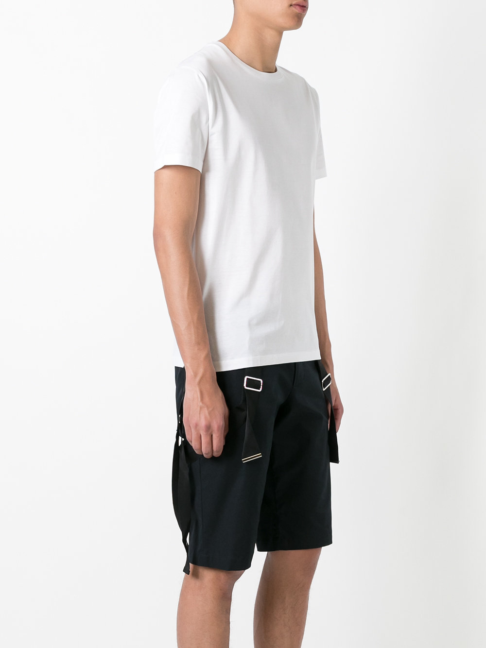 strap detail T-shirt