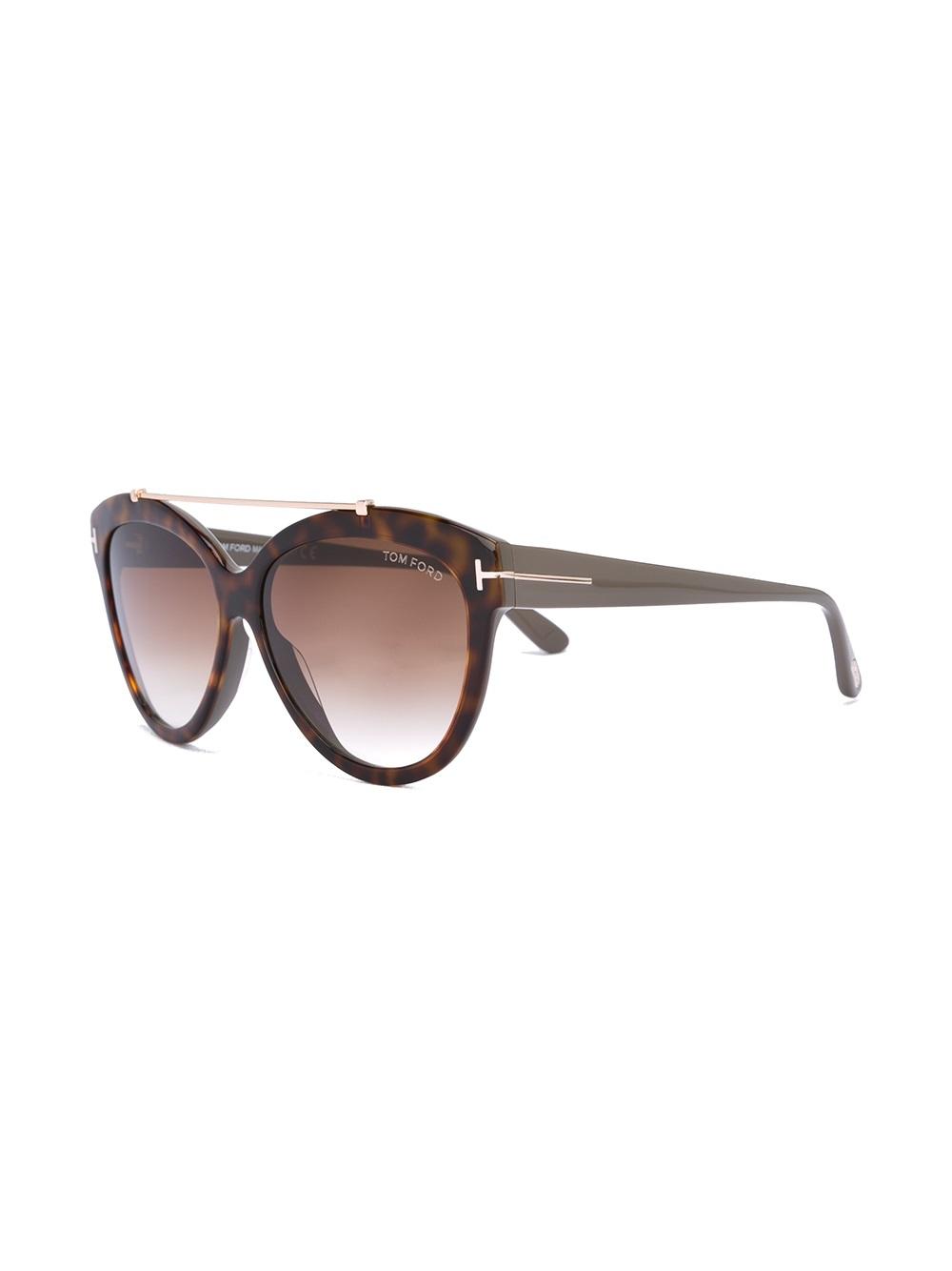 tortoiseshell cat eye sunglasses