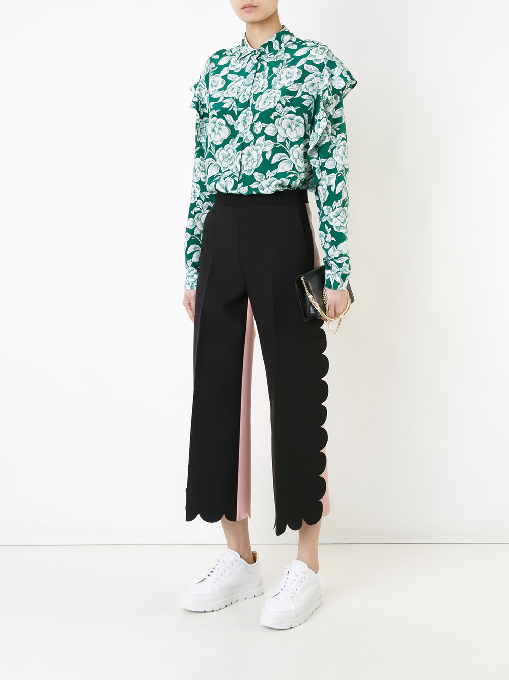 floral print shirt