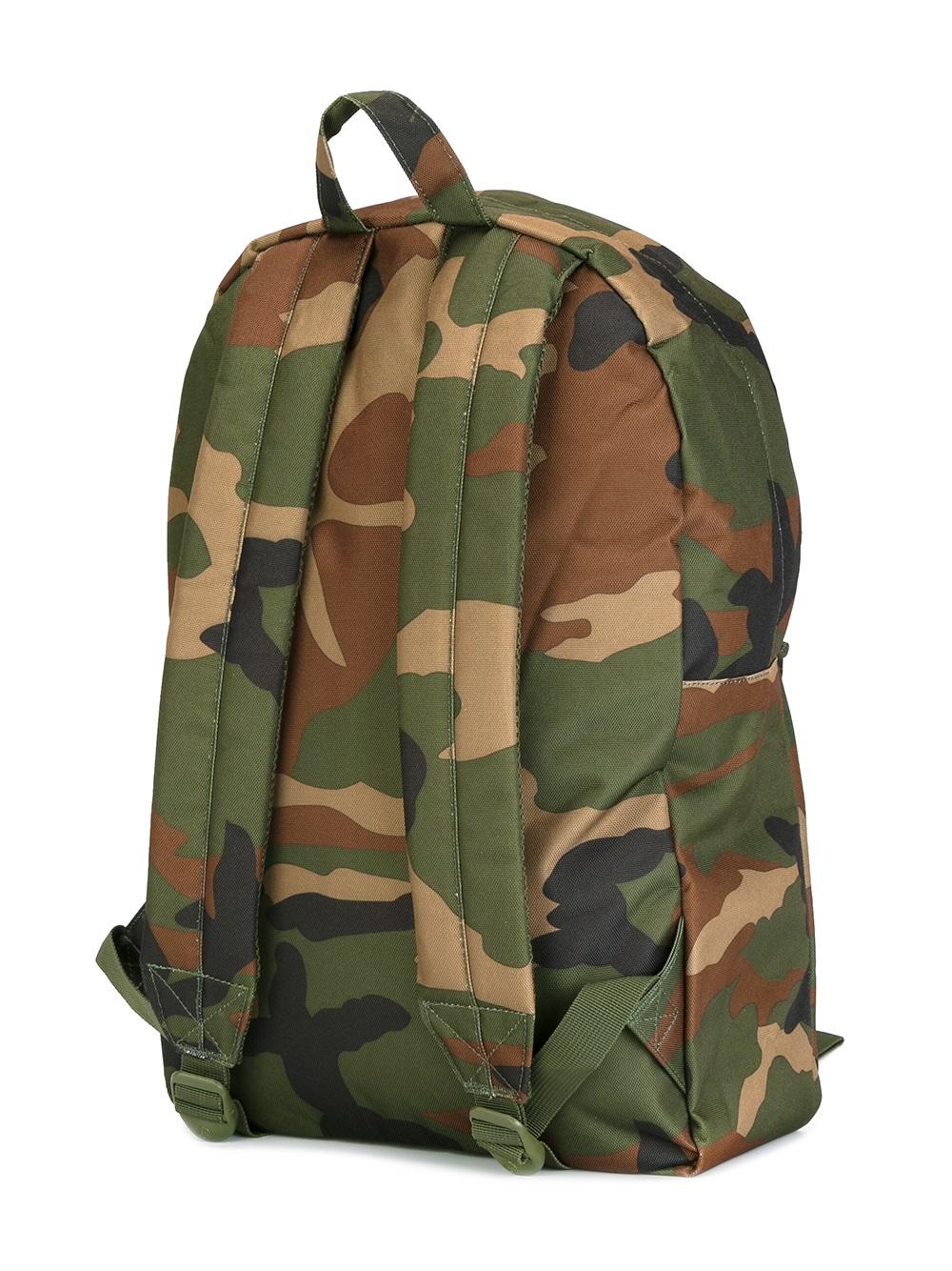 camouflage print backpack