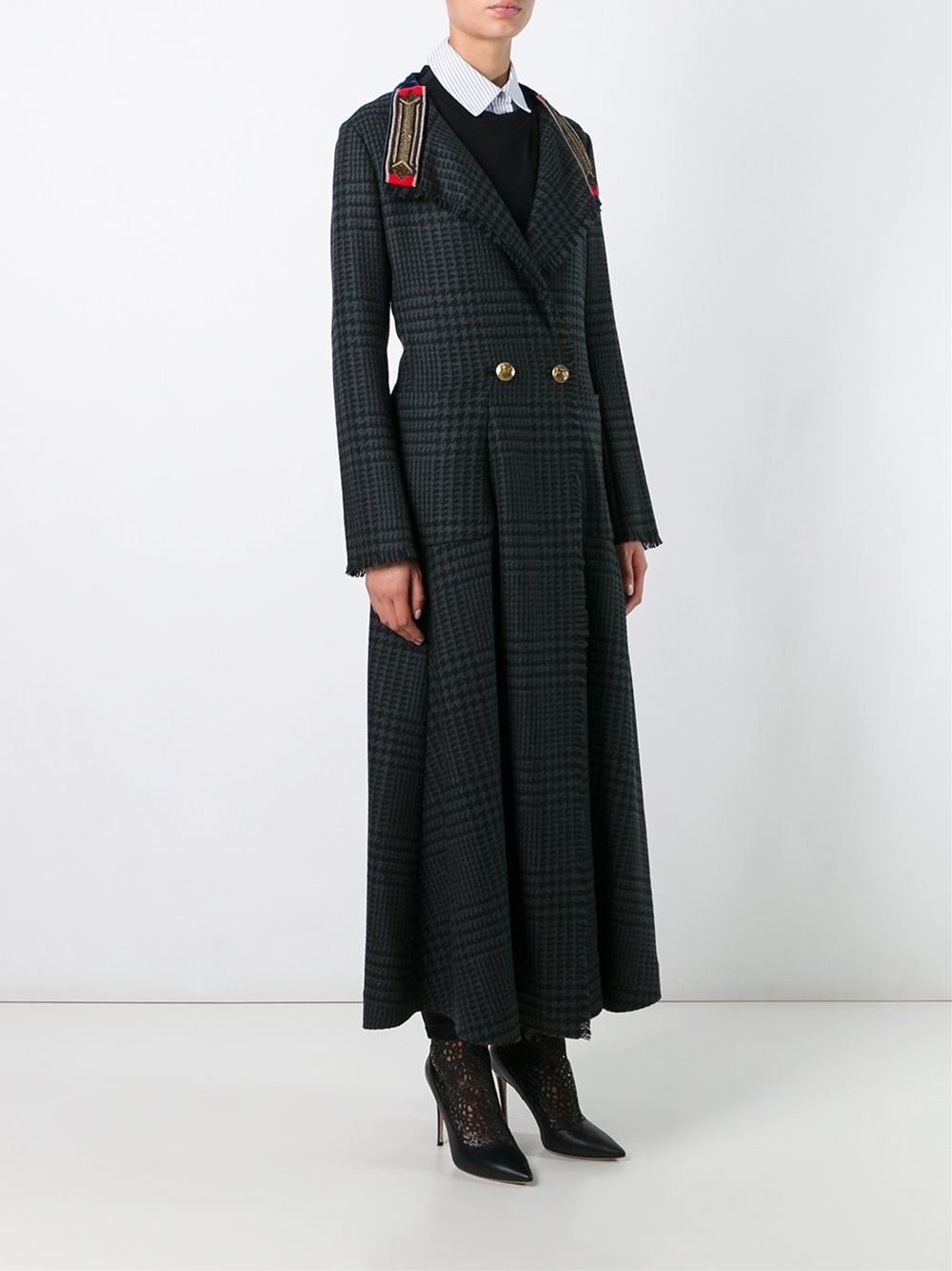 double breasted coat