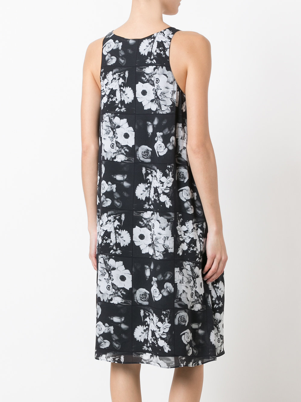 floral shift dress