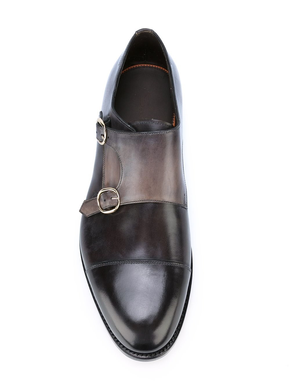 panelled monk shoes