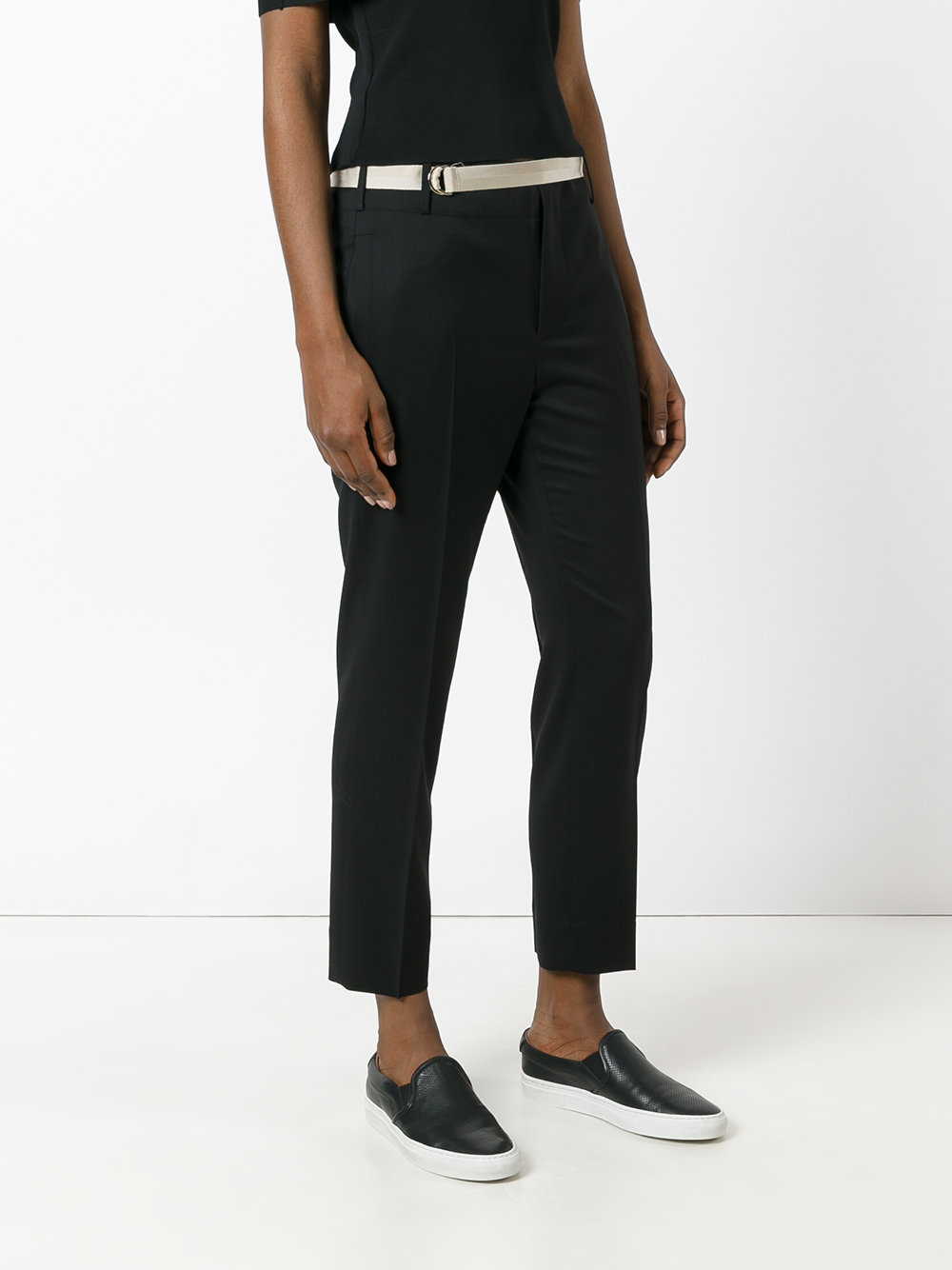 smart belted trousers
