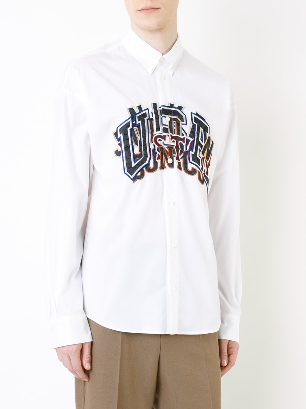 embroidered shirt