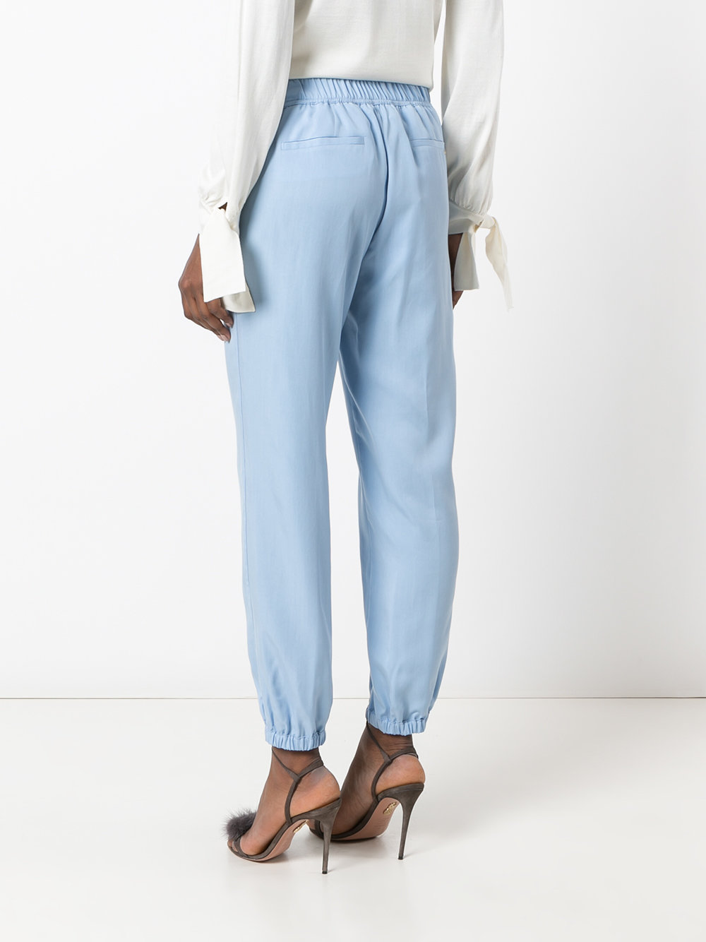 elasticated cuffs trousers 