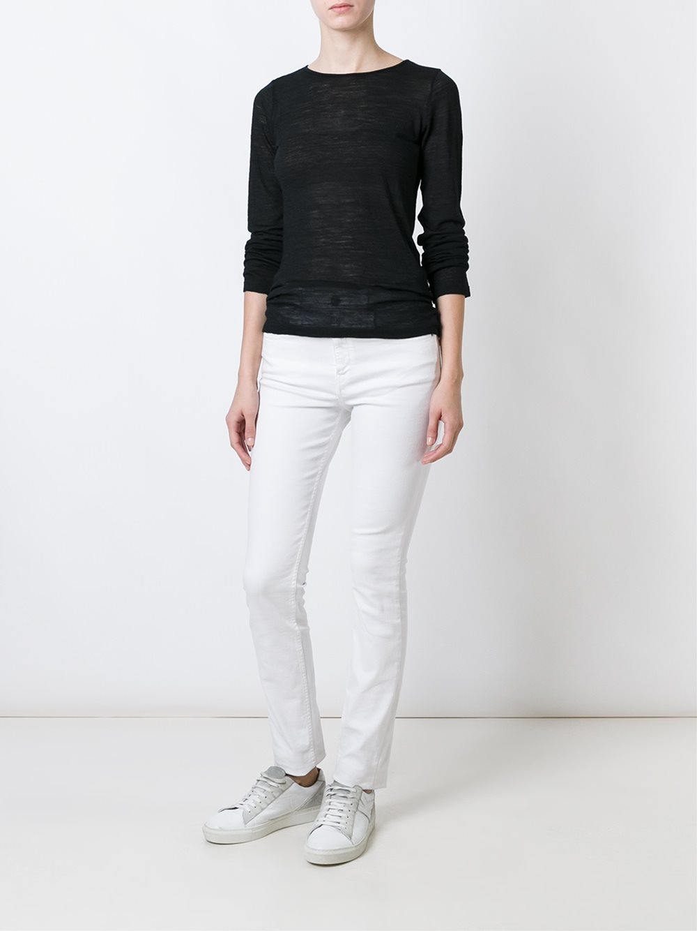 boat neck pullover