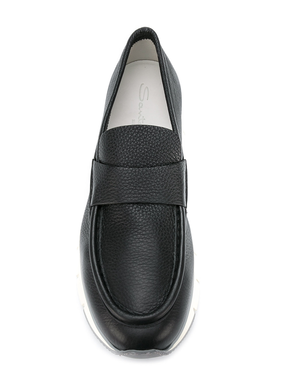 ridged sole loafers