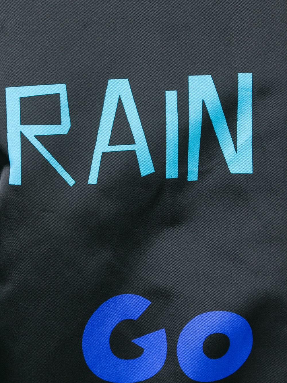 hooded raincoat 