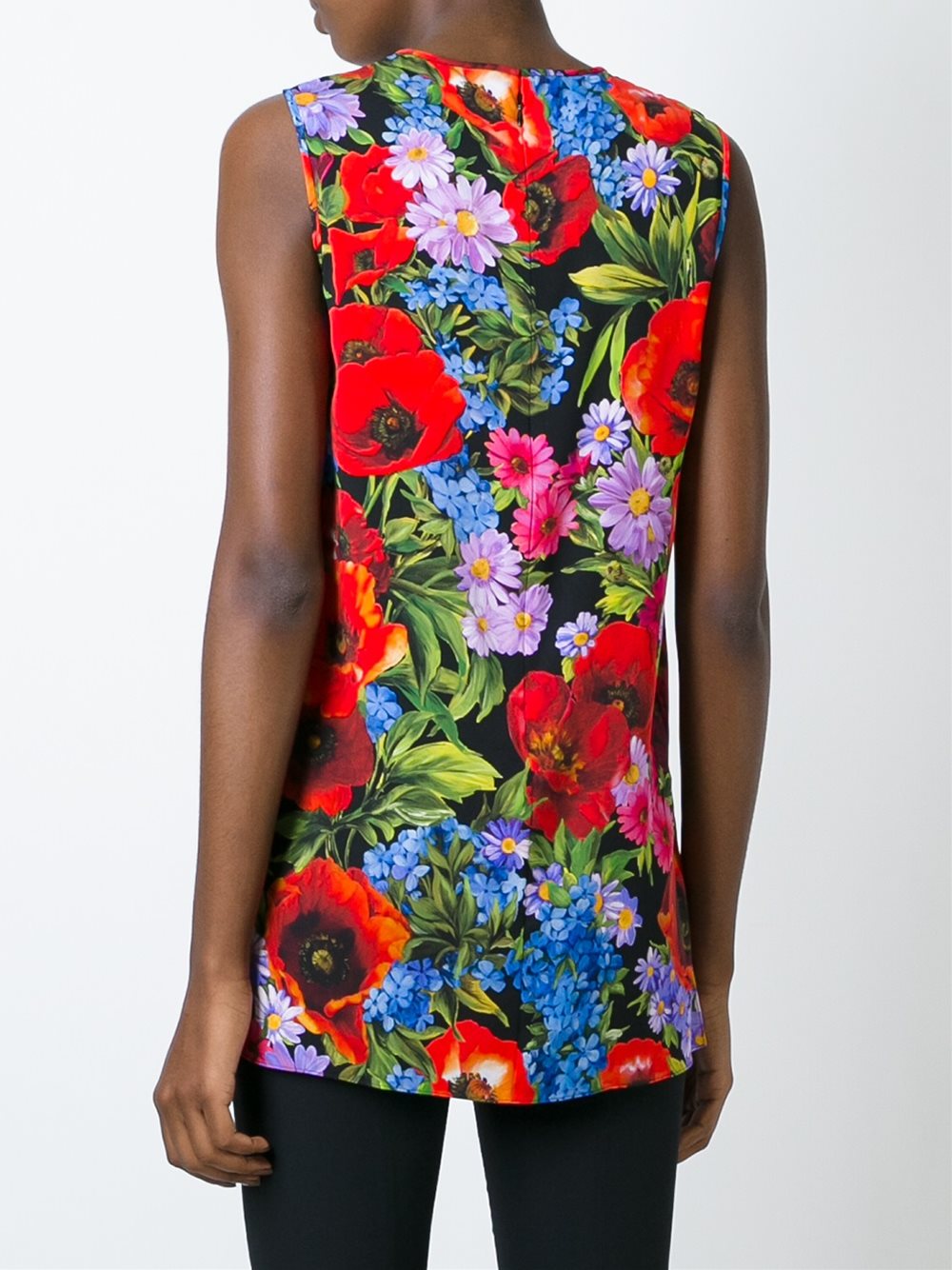 floral print tank top