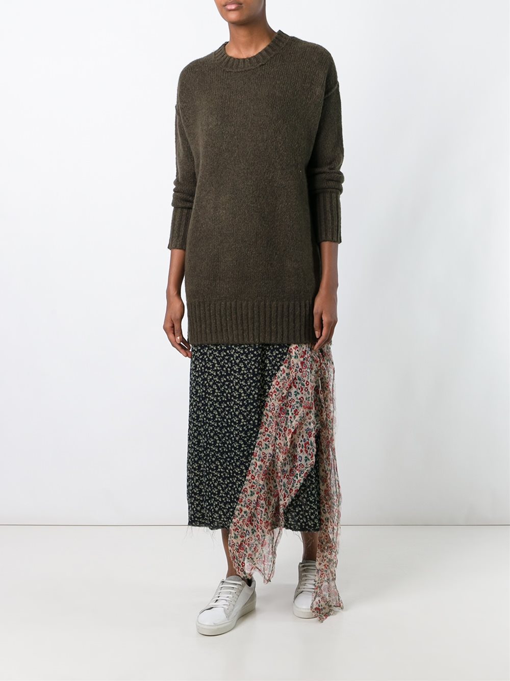 loose-fit sweater