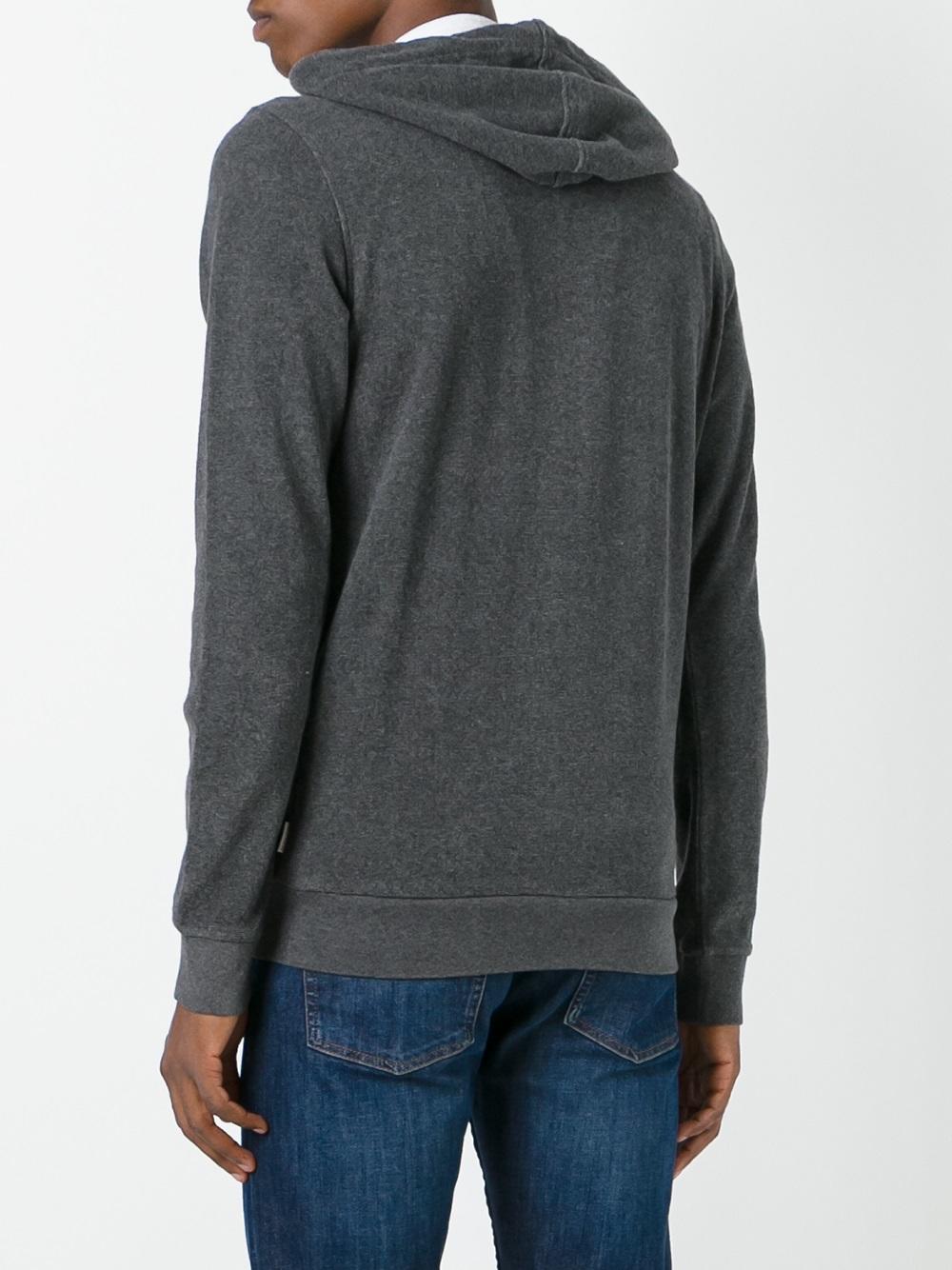 zipped hoodie 