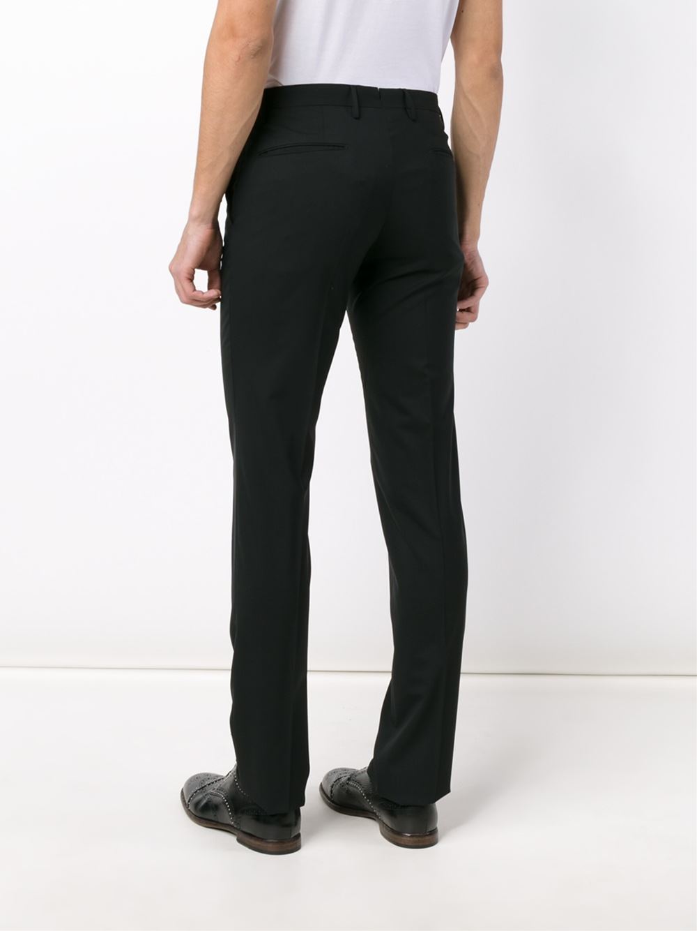 Slim-fit Wool Trousers