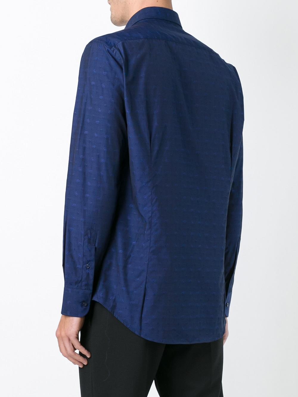 paisley print shirt