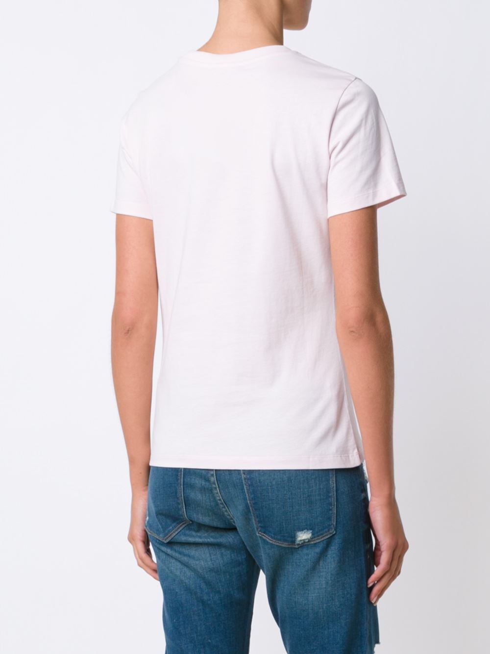 piercing detail T-shirt