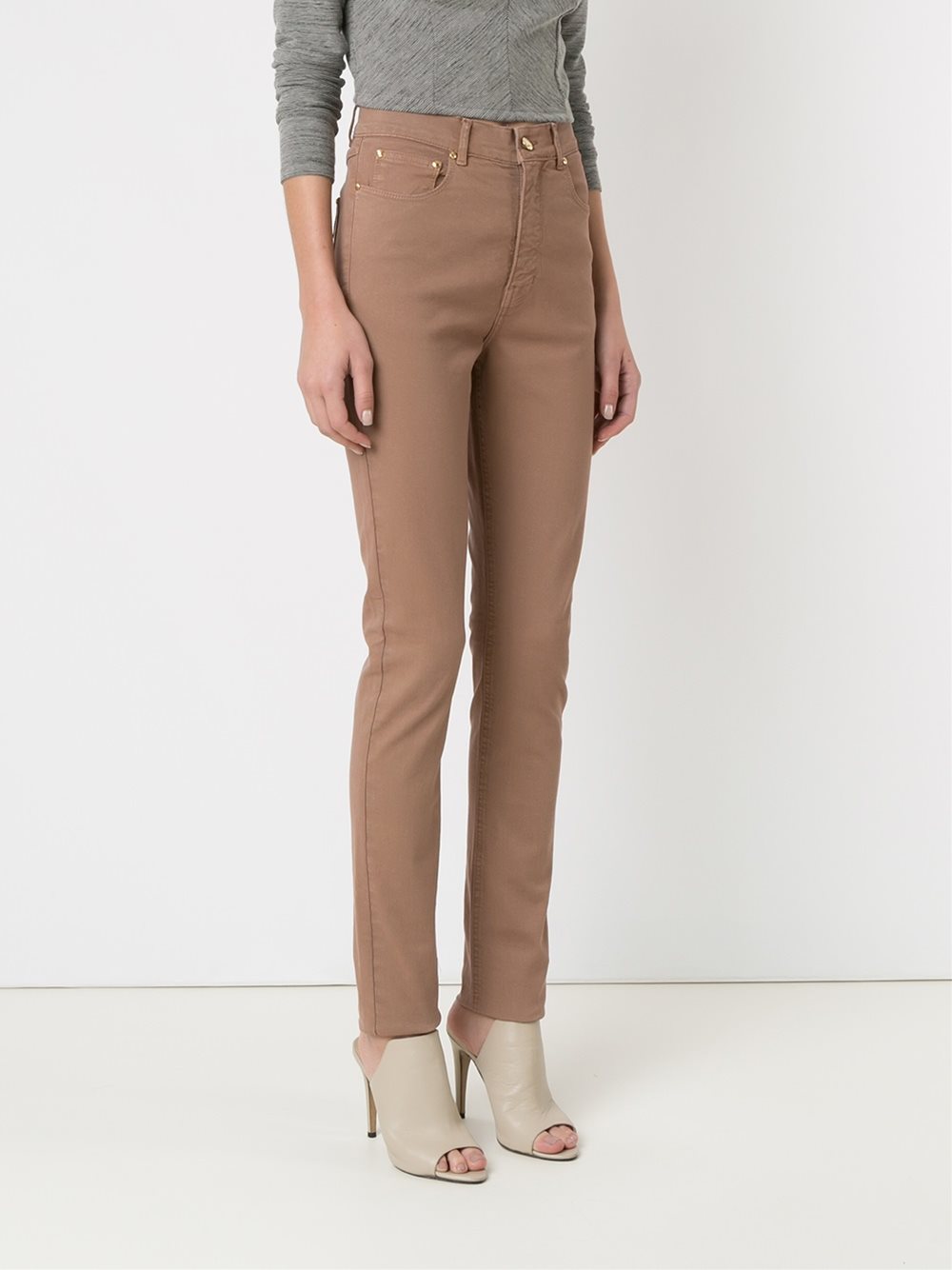 high waisted skinny jeans