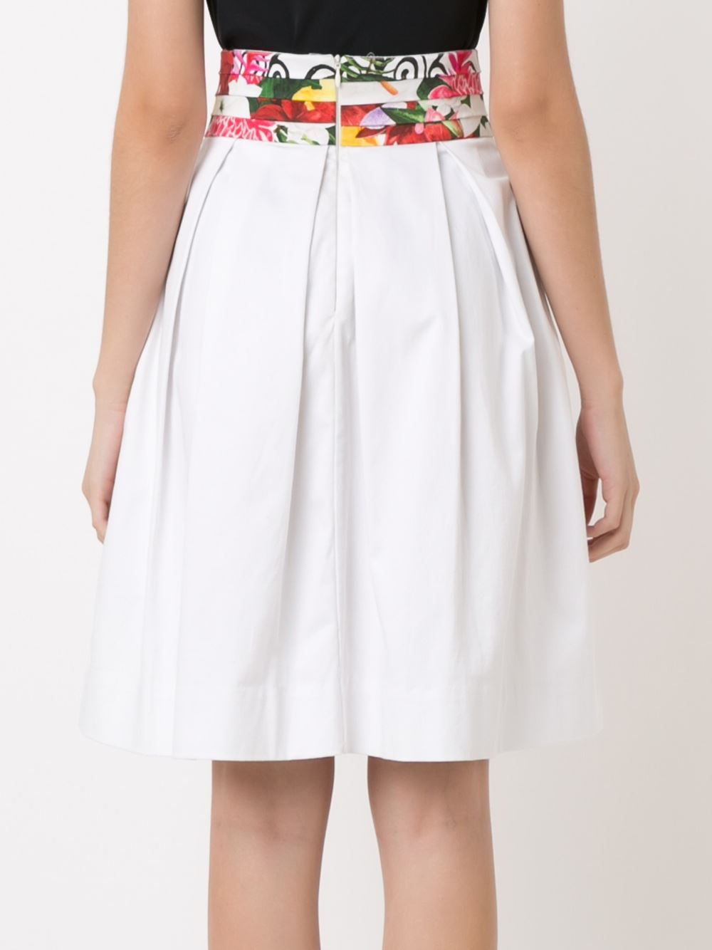 midi high waited skirt
