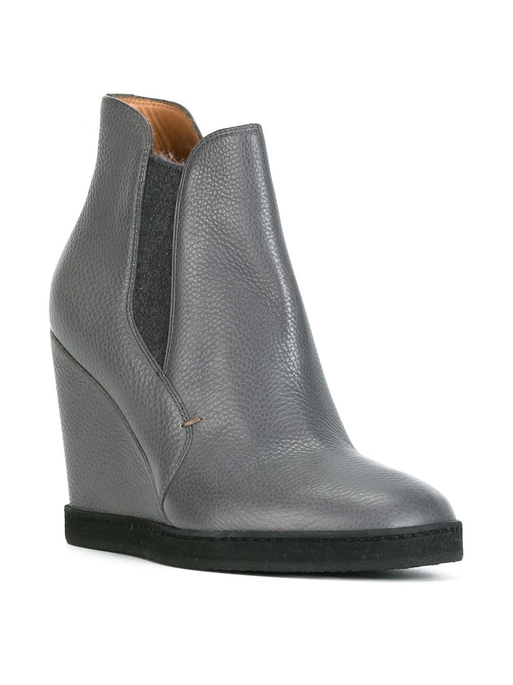 wedge ankle boots