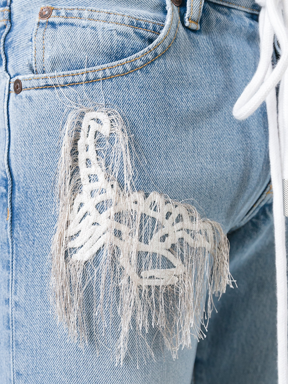 rope belt jeans 