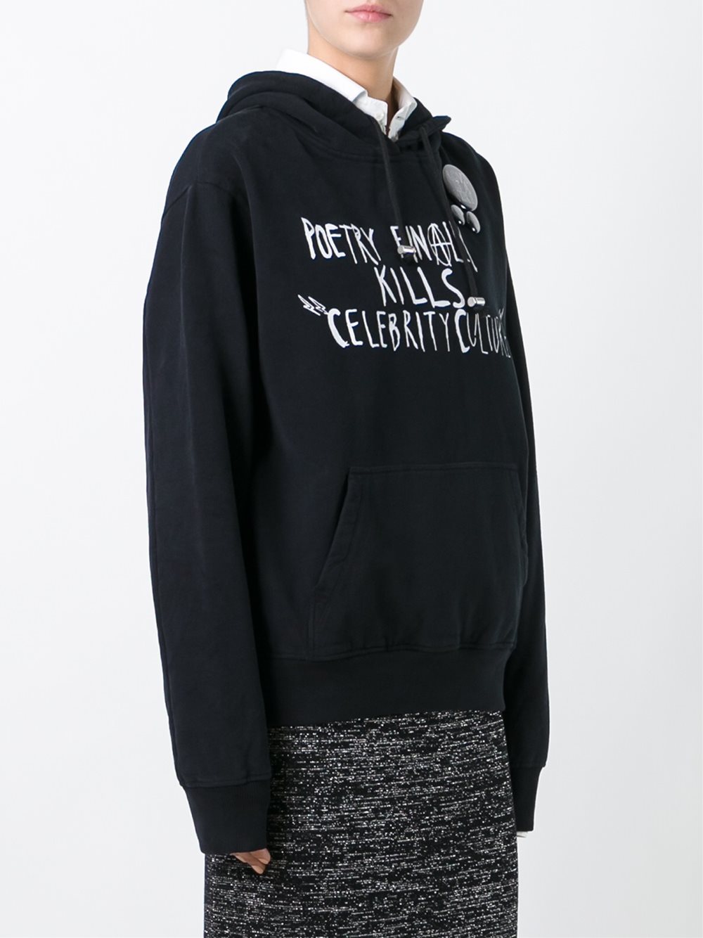 'Punk poetry' hoodie