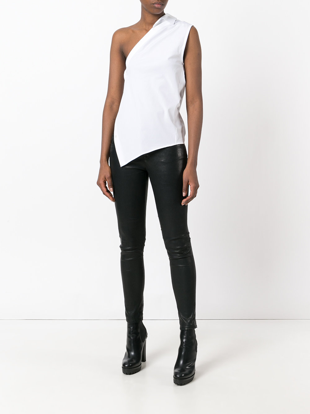 asymmetric one shoulder top
