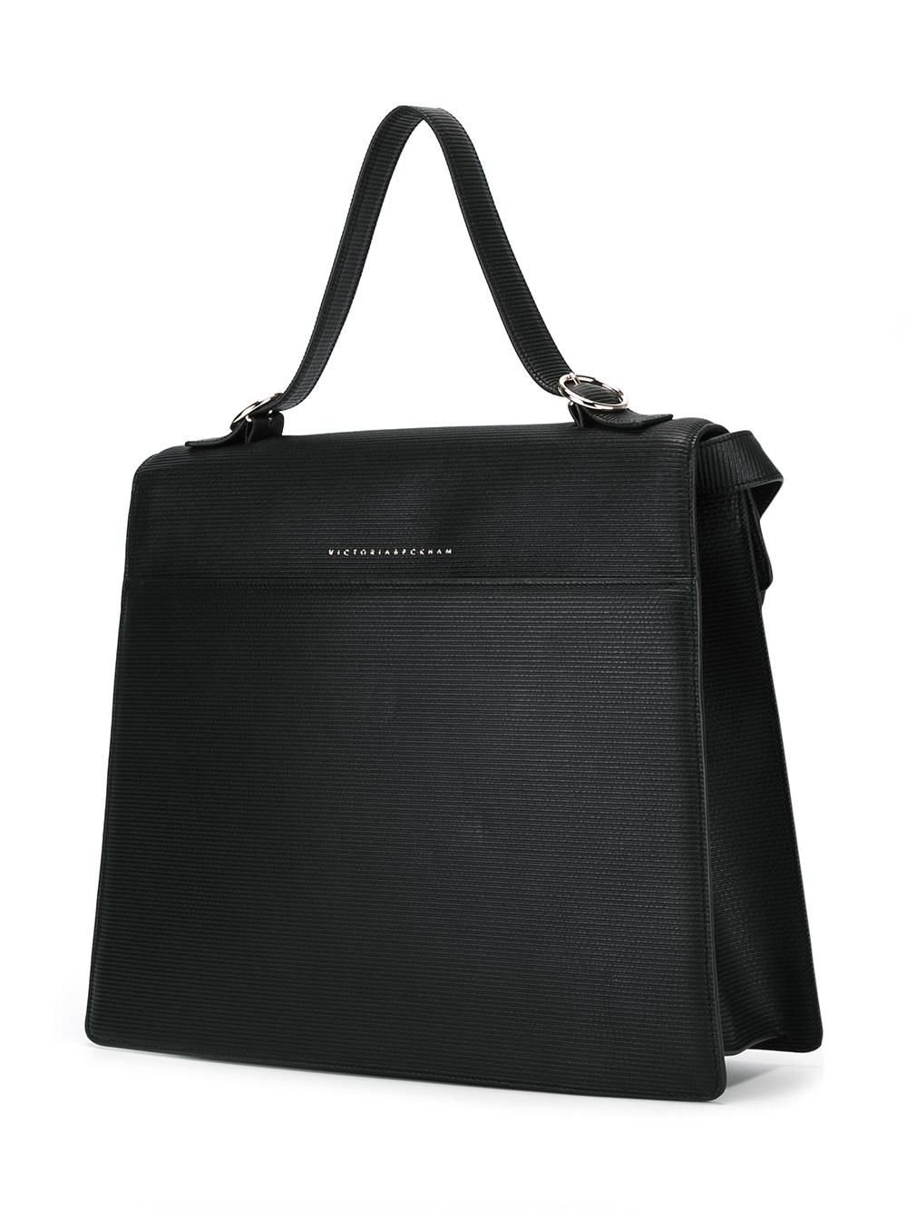 flat zipped medium tote