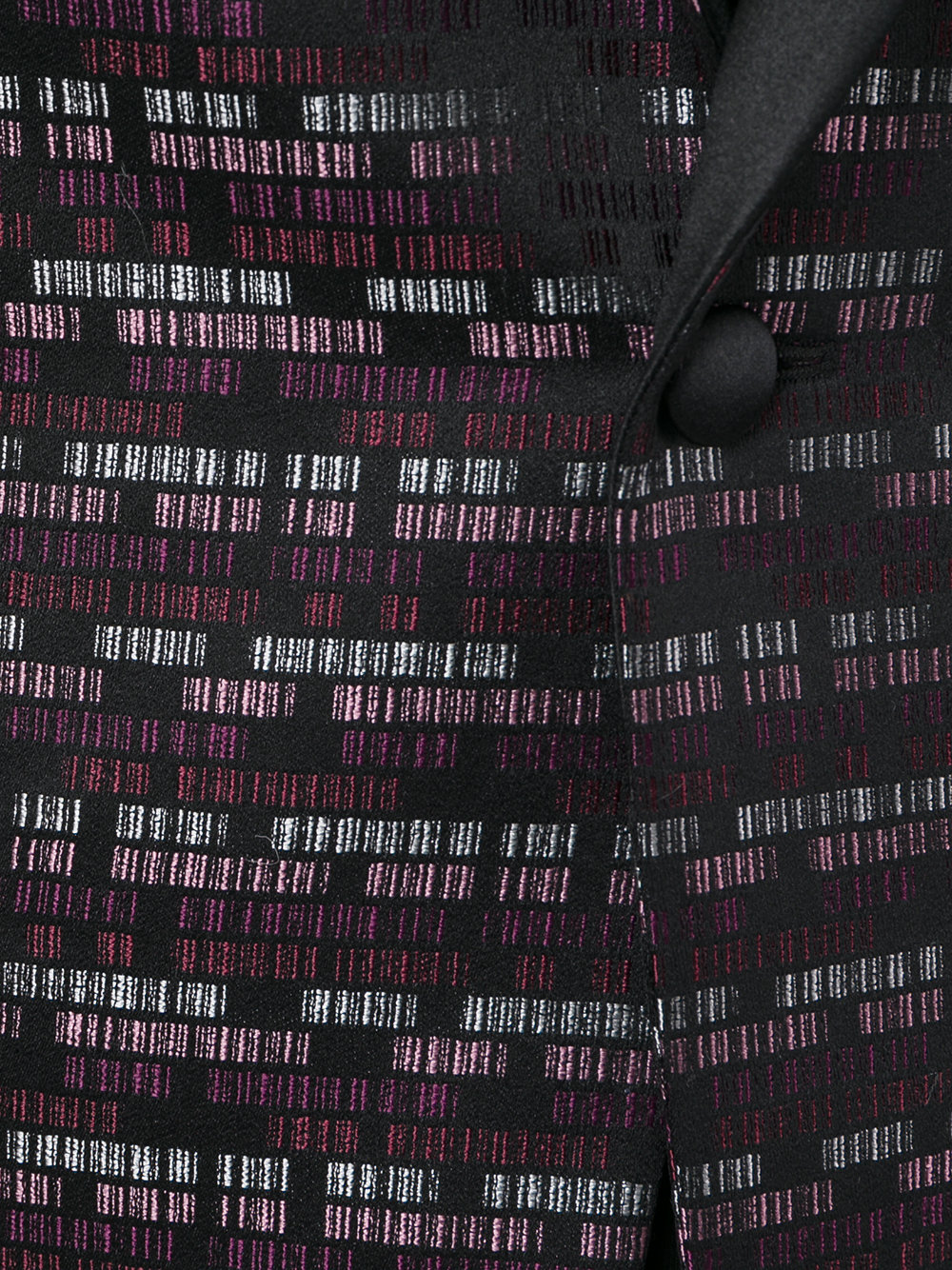 striped jacquard blazer