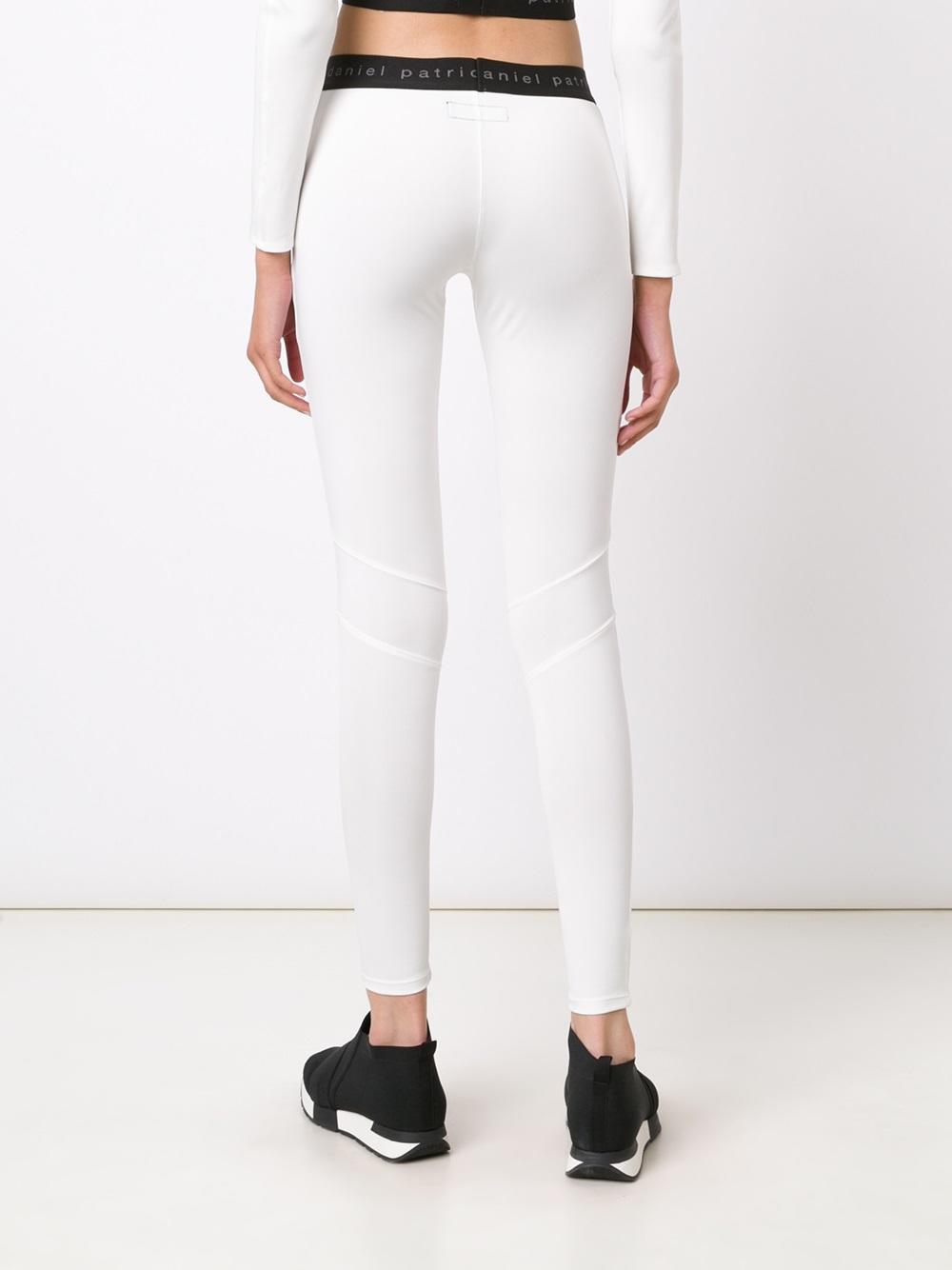 logo waist leggings