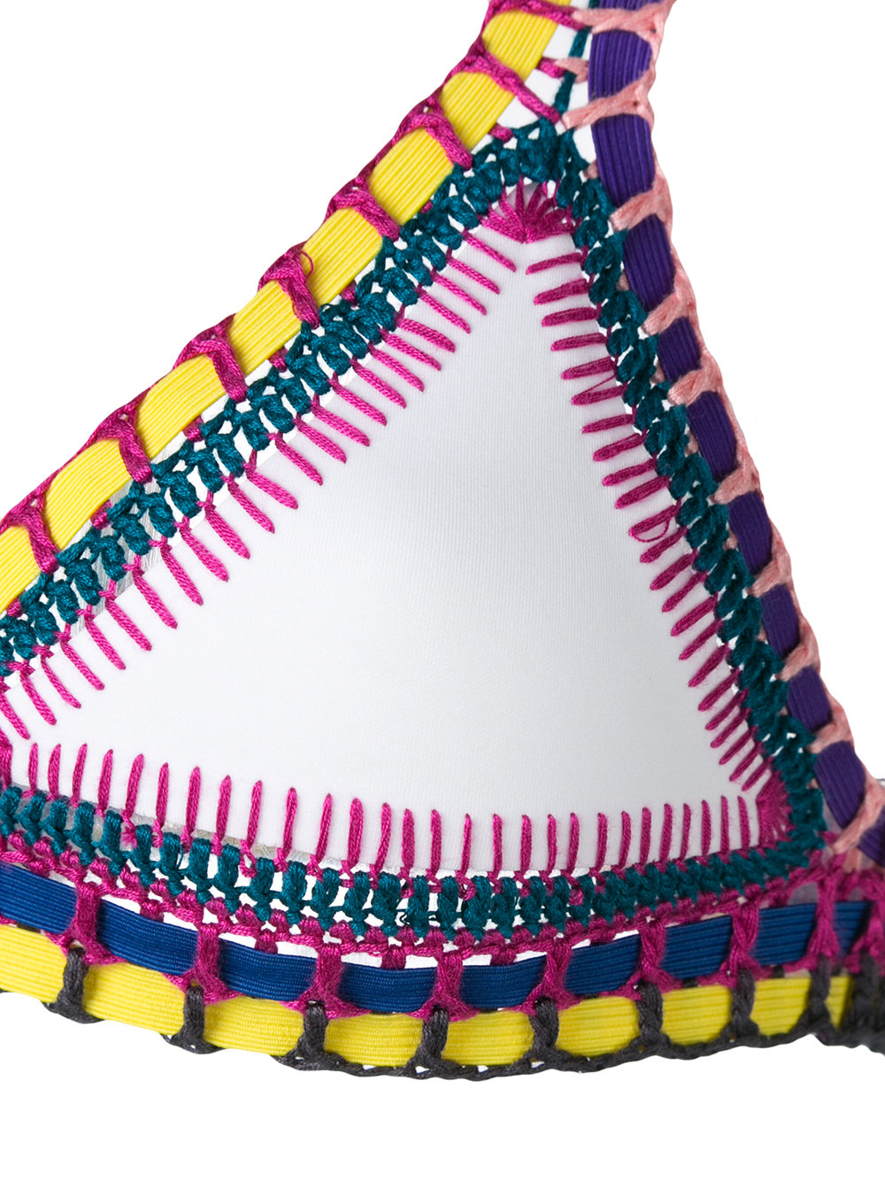 Embroidered Yaz bikini top