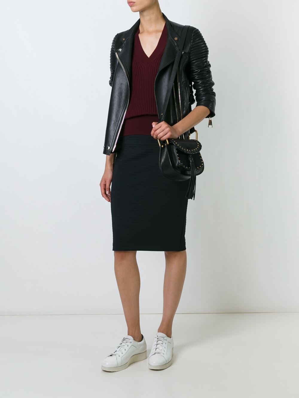 classic pencil skirt