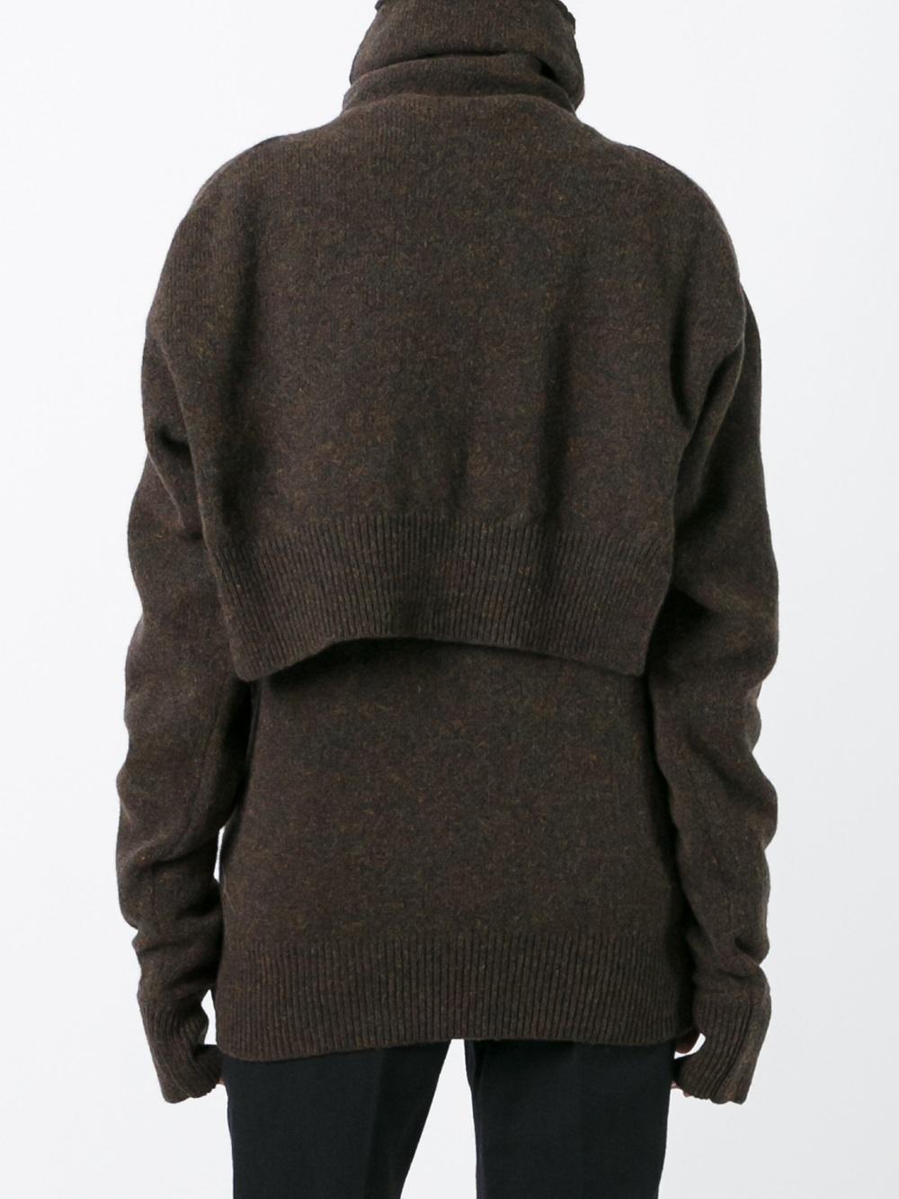 high neck jumper