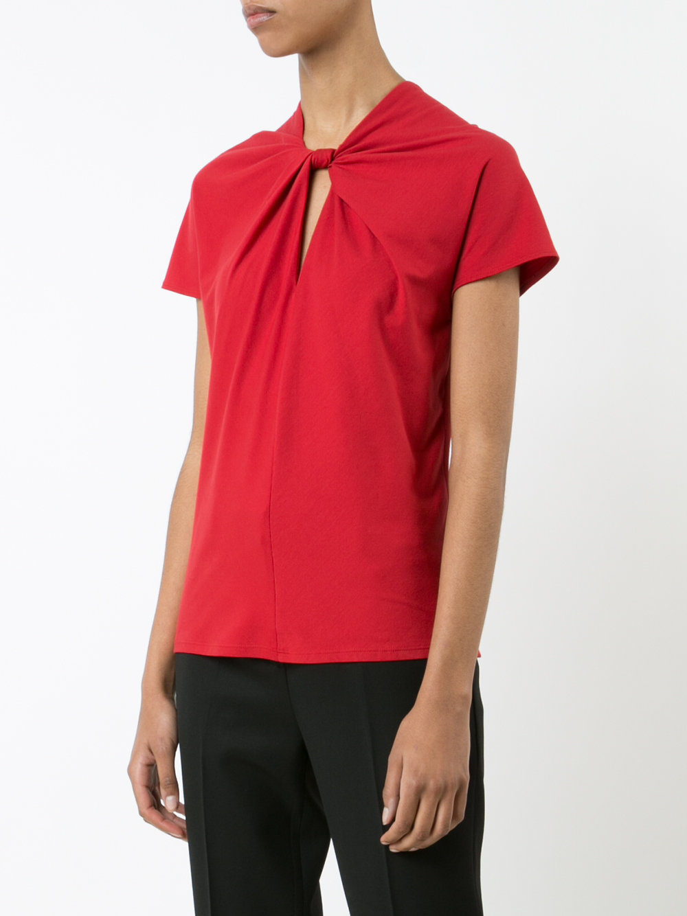 tie knot detail T-shirt 