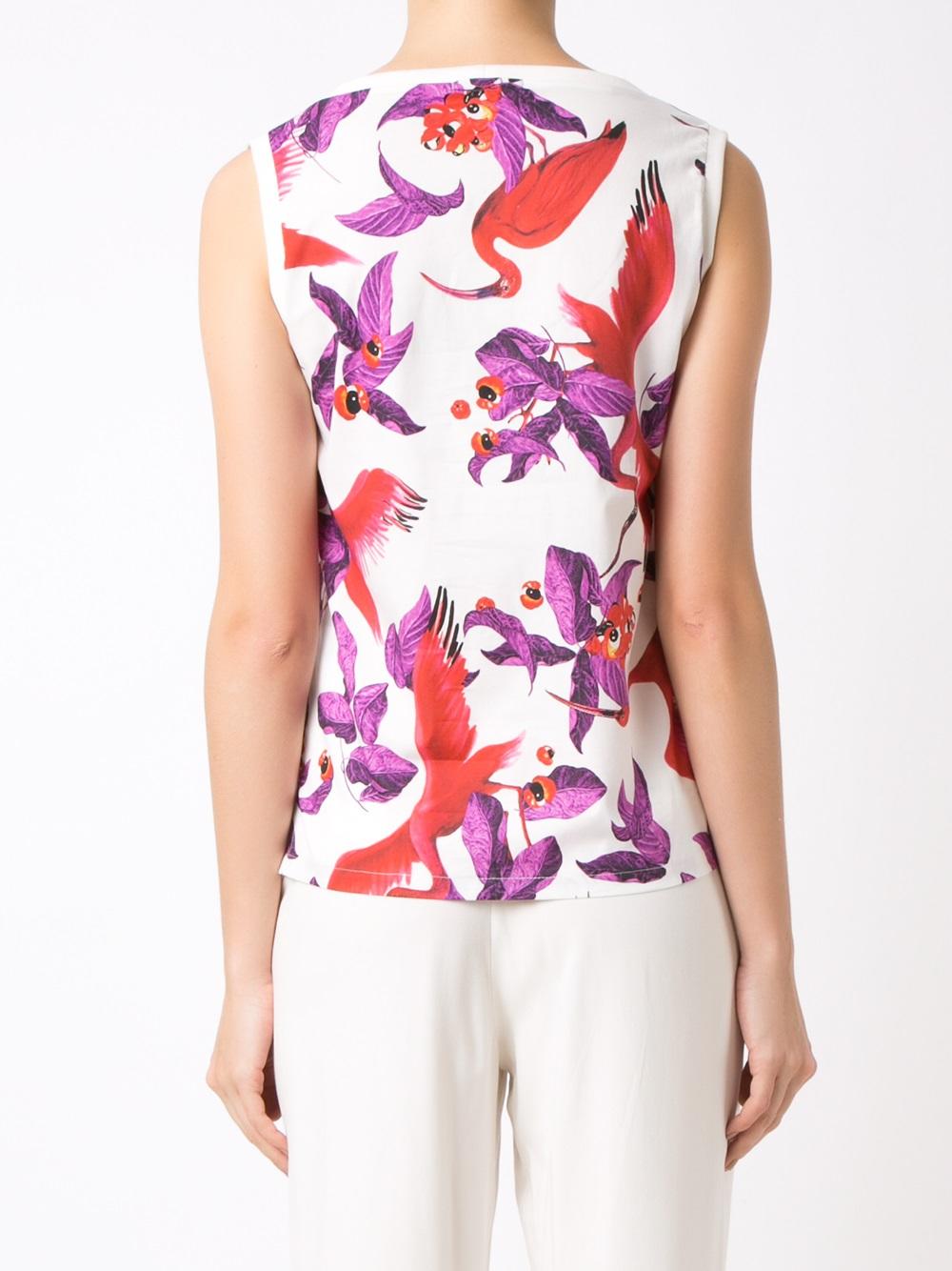 printed tank top