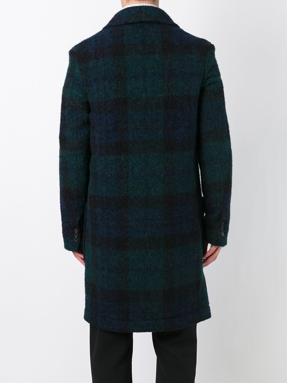'Long Shawl Collar' coat