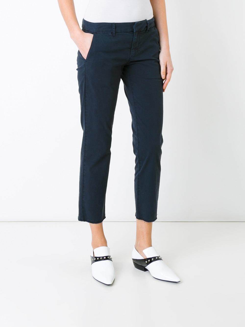 'East Hampton' cropped trousers