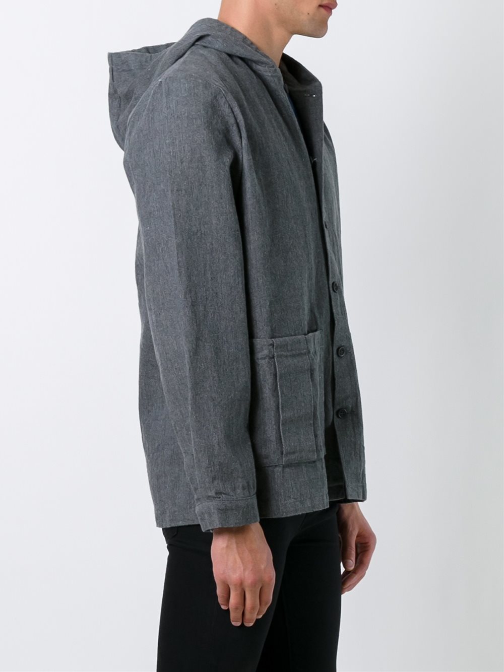 boxy hooded jacket