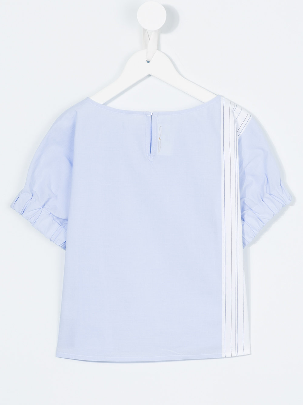 stripe short sleeve top