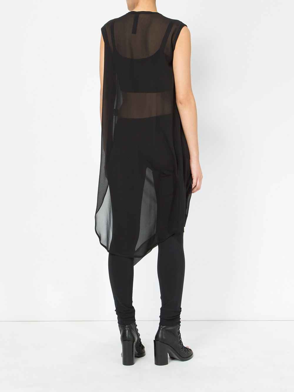 draped front top
