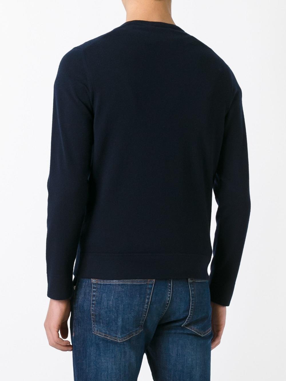 V-neck jumper