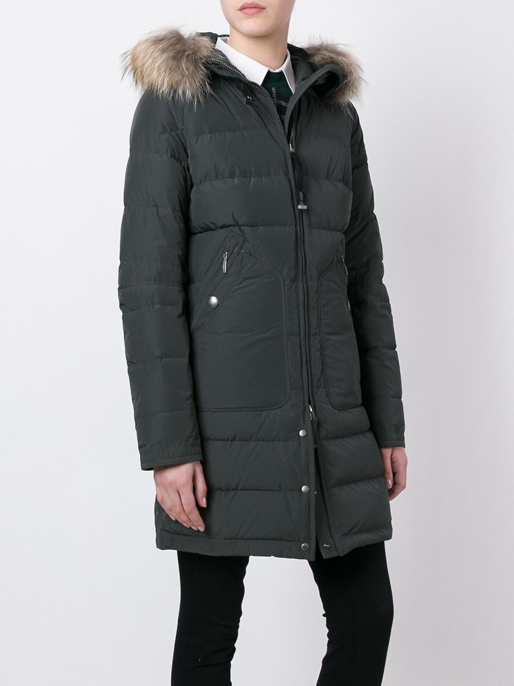 fur hood coat 