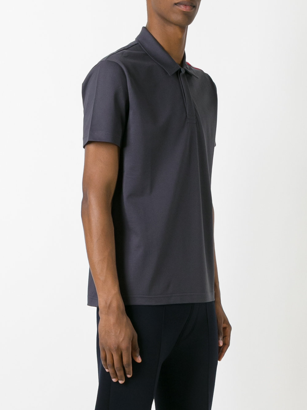 logo sleeve polo shirt 