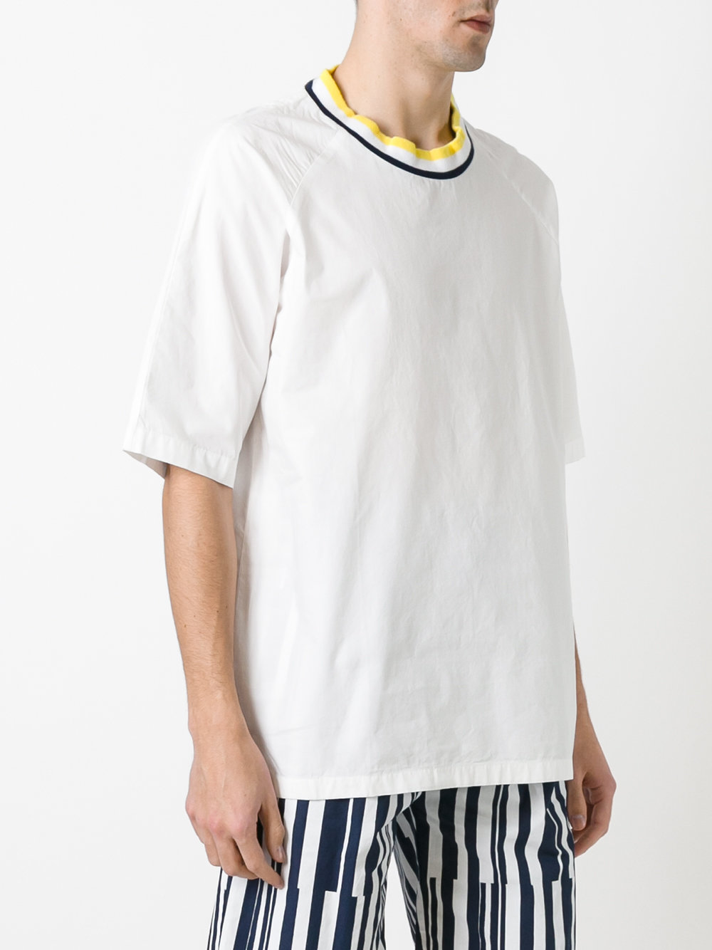 contrast T-shirt 