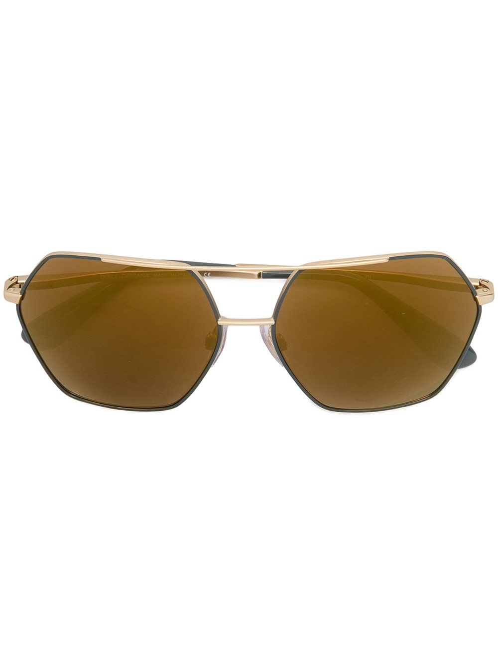 五角形镜框太阳眼镜