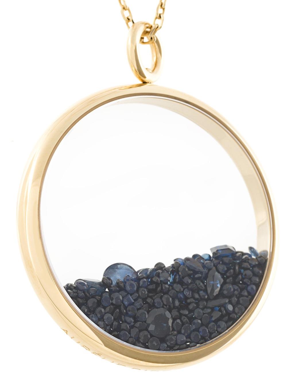 'Chivoir' sapphire large necklace