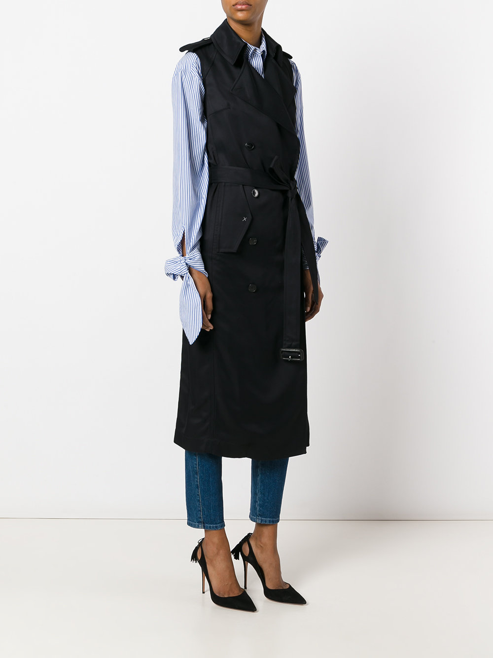 fluid trench coat 