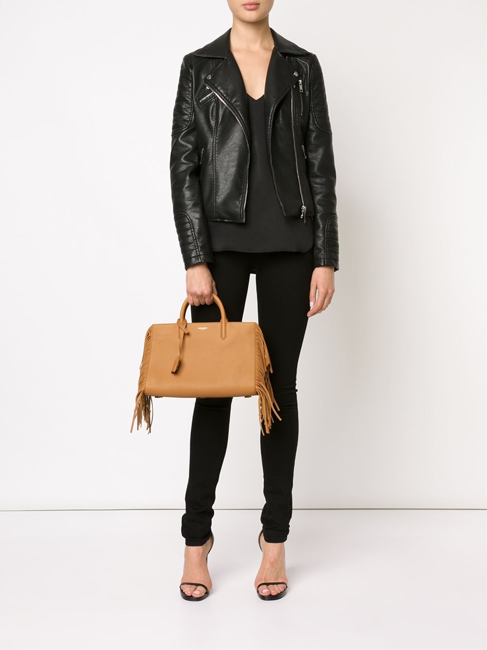 rive gauche小号手提包